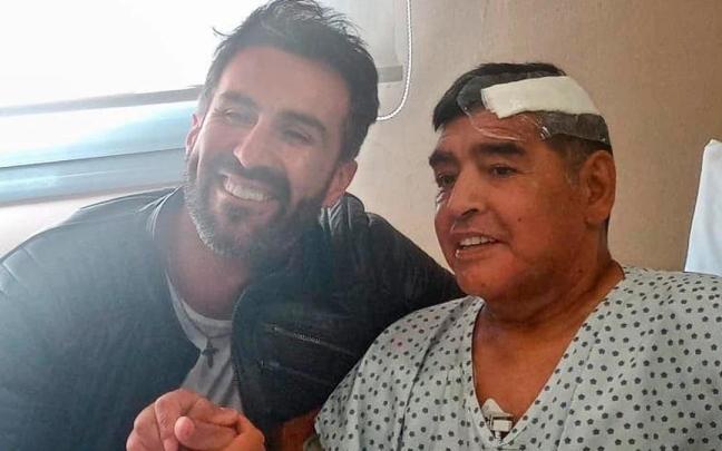 Leopoldo Luque, junto a Diego Armando Maradona / EFE Leopoldo Luque, junto a Diego Armando Maradona
