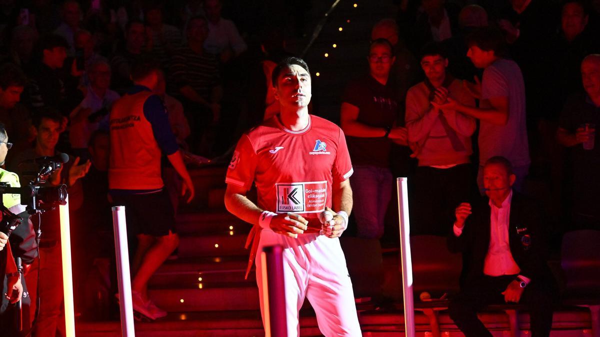 En imágenes: Etxeberria se hace con su primera txapela del Cuatro y Medio en Bilbao (22 - 11)