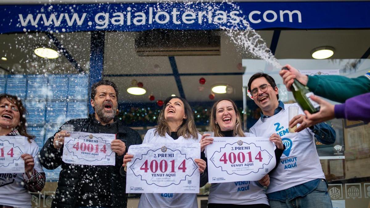 Celebración en la adminsitración de Sant Boi de Llobregat este domingo.