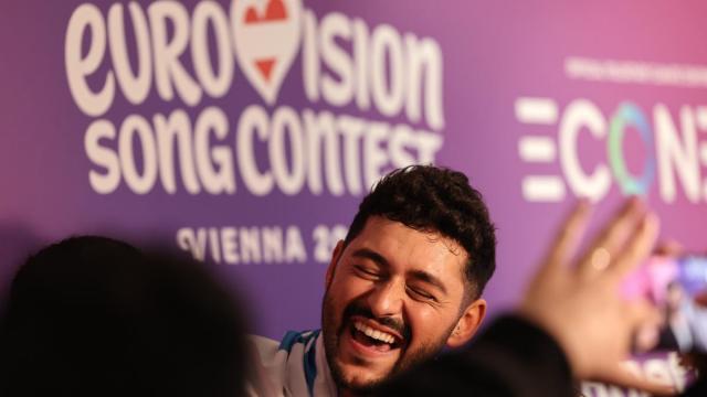 Noam Bettan, de Israel, interpretó la canción 'Michelle' sobre el escenario durante la final de la 70.ª edición del Festival de la Canción de Eurovisión (ESC) en el Wiener Stadthalle