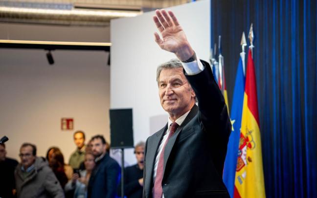 El presidente del PP, Alberto Núñez Feijóo, presenta su “Contrato con España”.