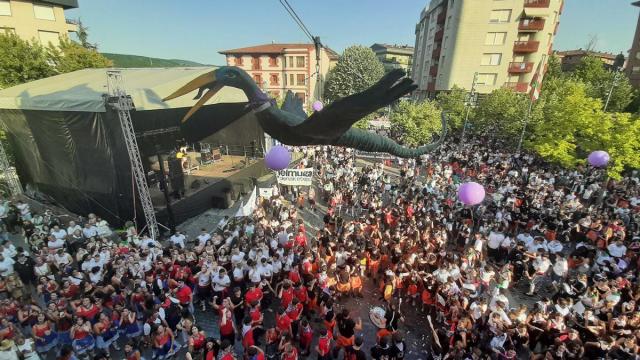 En imágenes: Amurrio empieza a disfrutar de sus fiestas