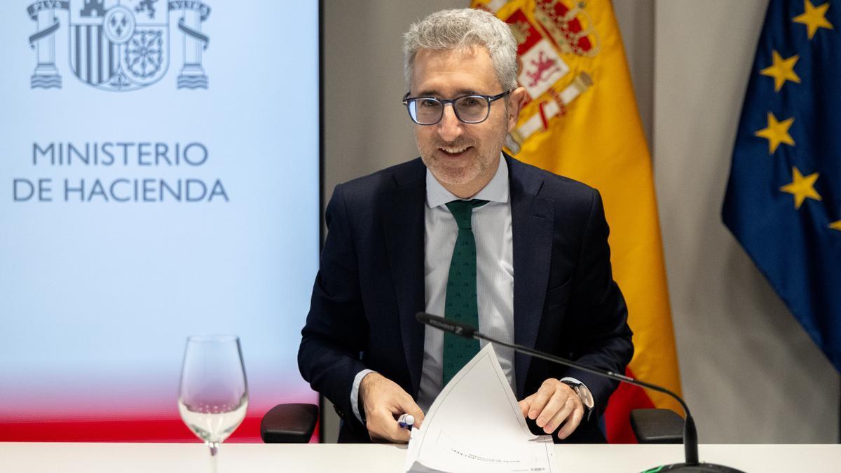 El ministro de Hacienda, Arcadi España