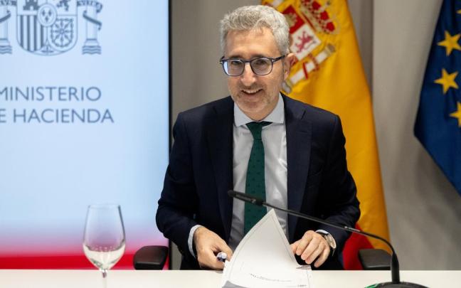 El ministro de Hacienda, Arcadi España