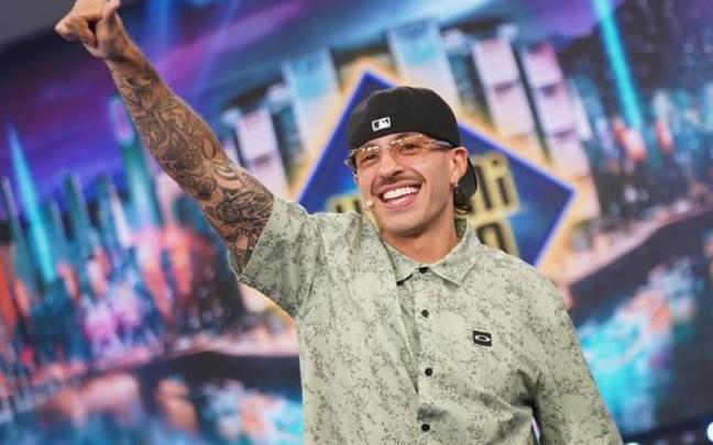 El cantante de reggaetón Feid ha sido el protagonista de hoy en 'El hormiguero'