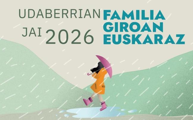 Gasteizko Izaskun Arrue Kulturguneak 'Udaberrian Jai' familia egitaraua antolatu du Pazko Asterako.