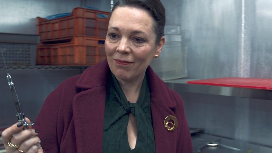 Olivia Colman, en la serie.