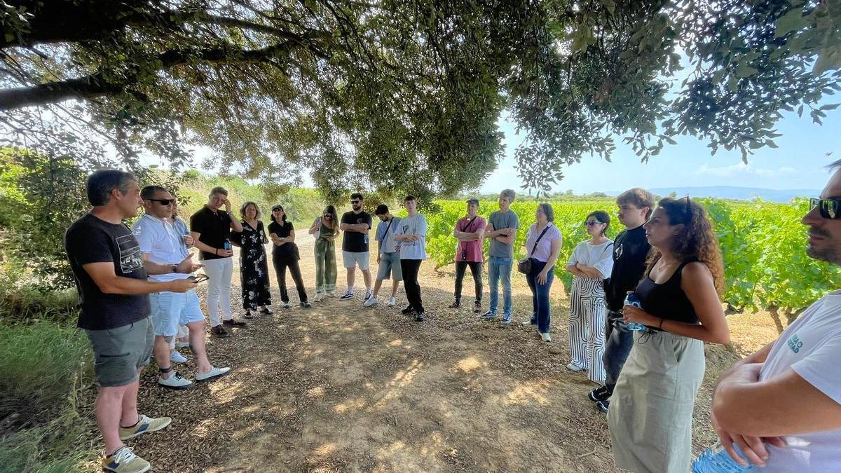 Un momento de la presente edición de la experiencia Learning Journey en Rioja Alavesa