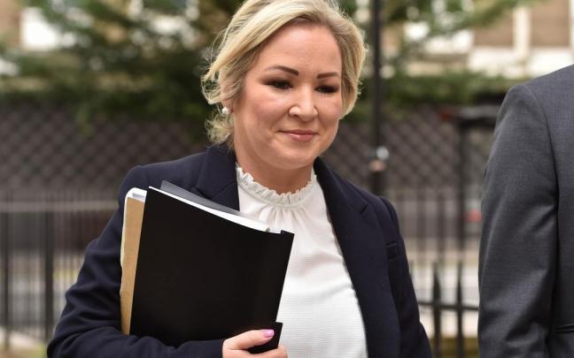 La líder del Sinn Féin, Michelle O'Neill. / EP La líder del Sinn Féin, Michelle O'Neill.