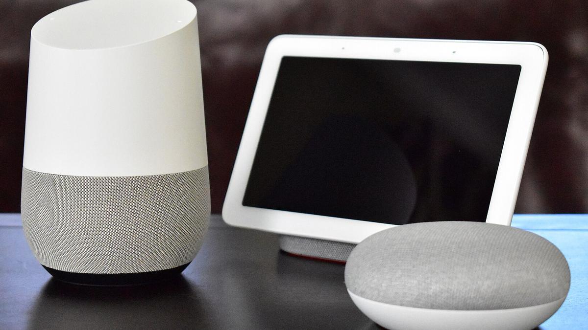 Productos de Google Home.