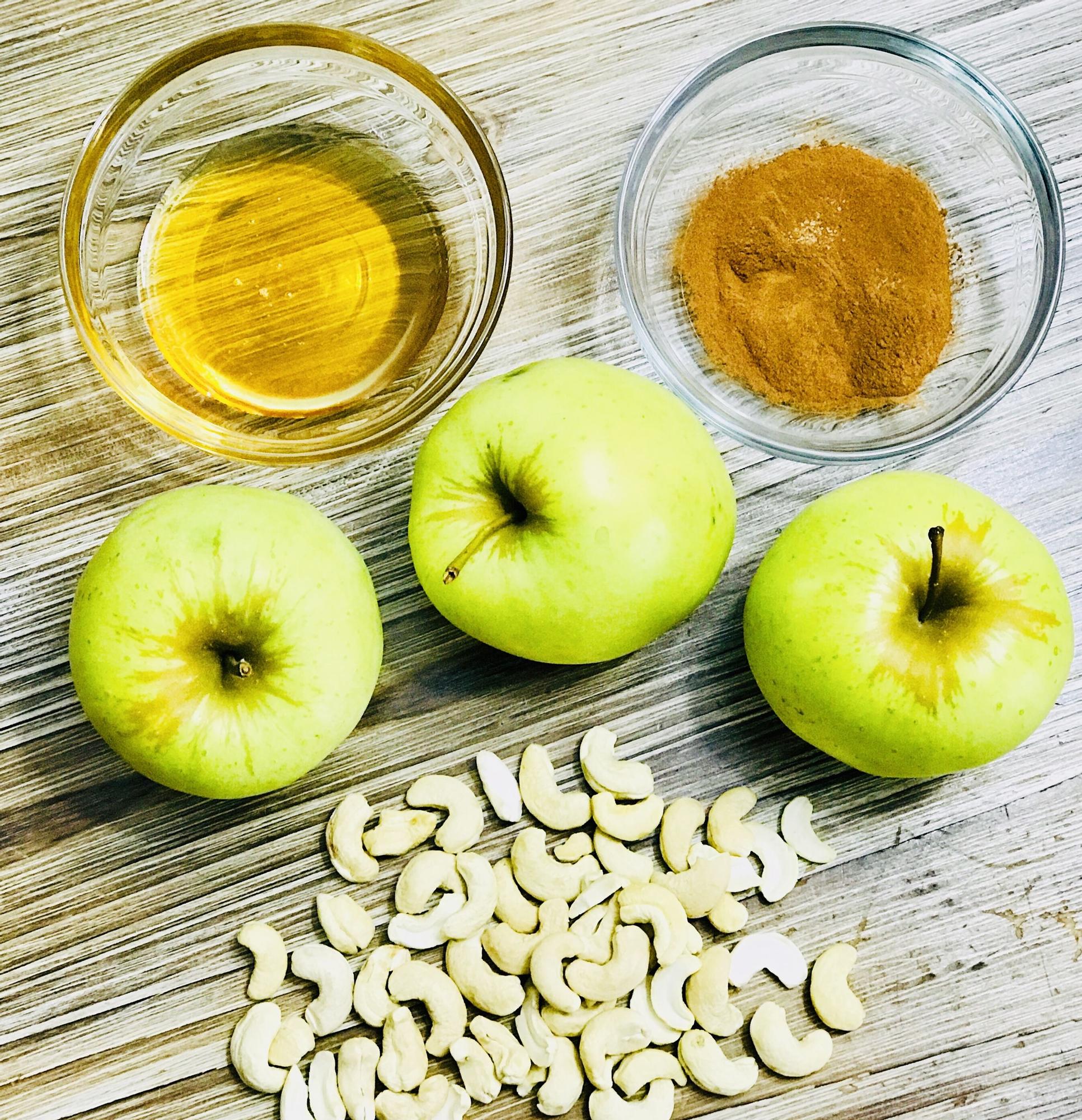 Los ingredientes de la receta.