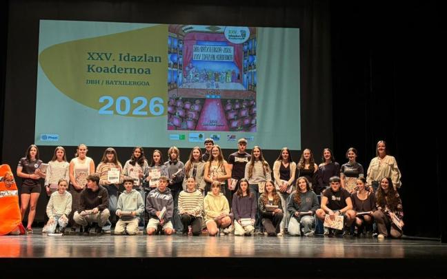 Se han seleccionado 28 textos de primaroa y 32 de ESO y Bachillerato