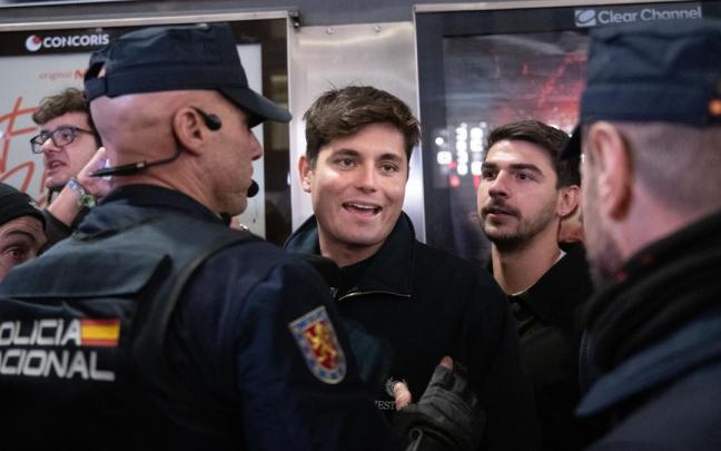 El agitador ultra Vito Quiles.