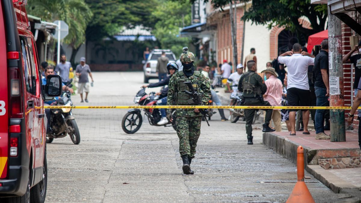 Policía colombiana en una imagen de archivo