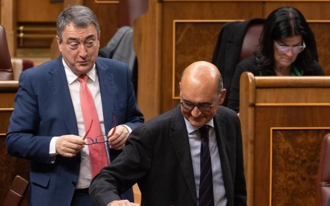 Aitor Esteban, en el Congreso.