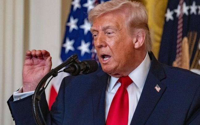 Donald Trump, presidente de Estados Unidos.