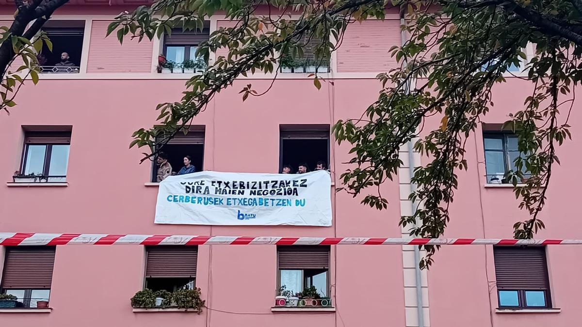 Inmueble en el que se ha ejecutado el desahucio.