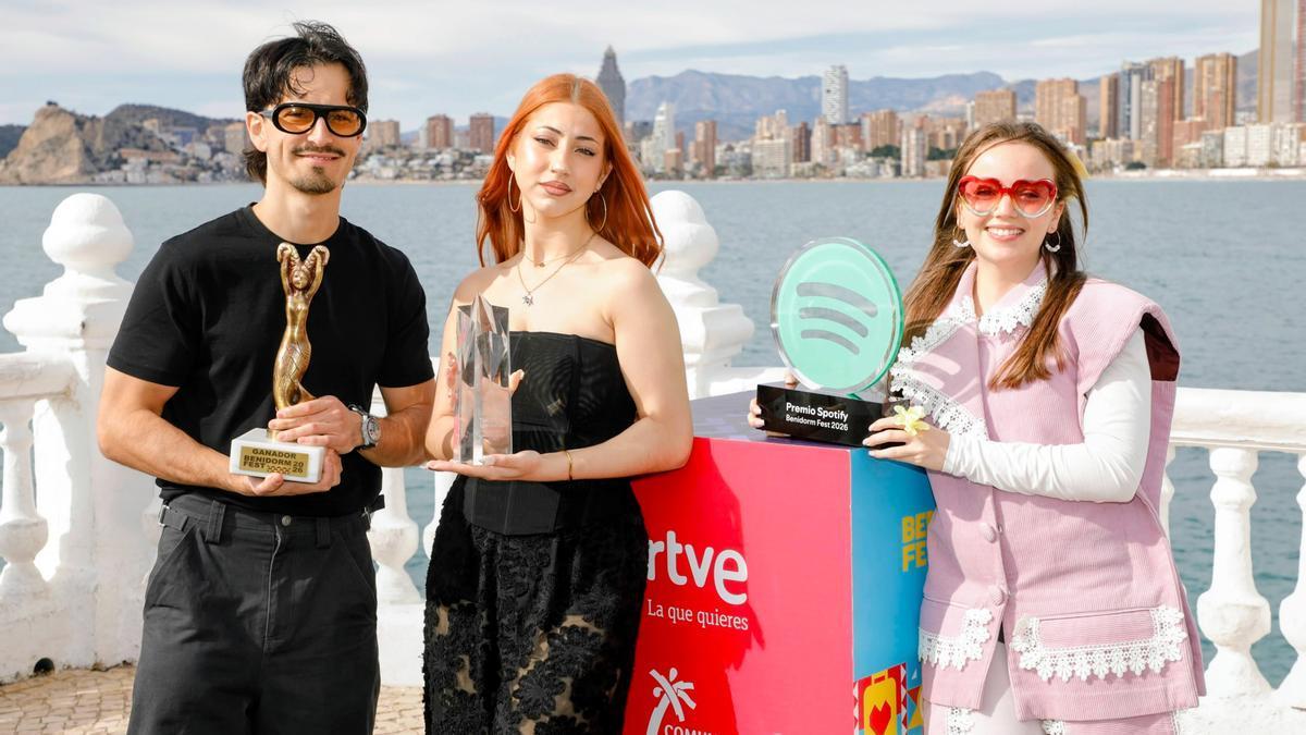 Los ganadores del Benidorm Fest.