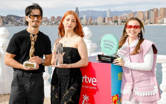 Los ganadores del Benidorm Fest.