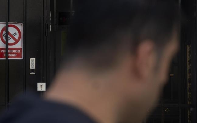 Fachada de un apartamento turístico, en Madrid