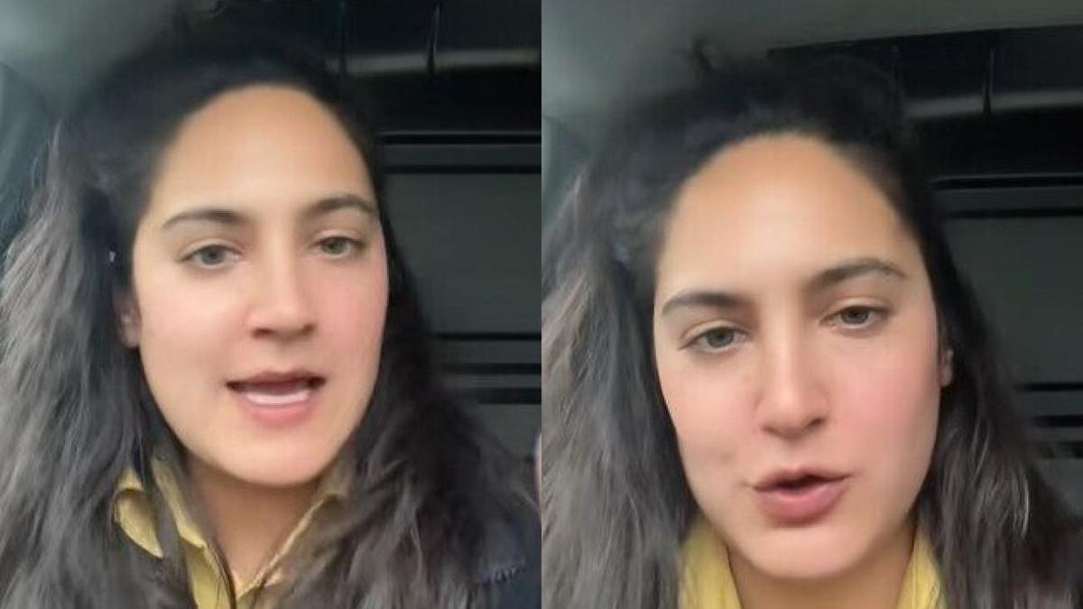 Alba, trabajadora de Correos, comparte con sus seguidores una experiencia reciente en su perfil de TikTok.