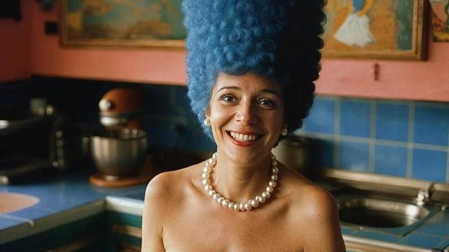 Marge Simpson hecha por la Inteligencia Artificial