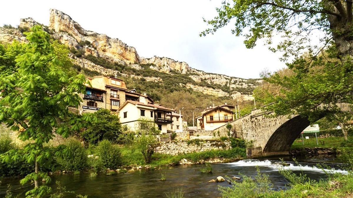 Agreste paisaje de Valdelateja.