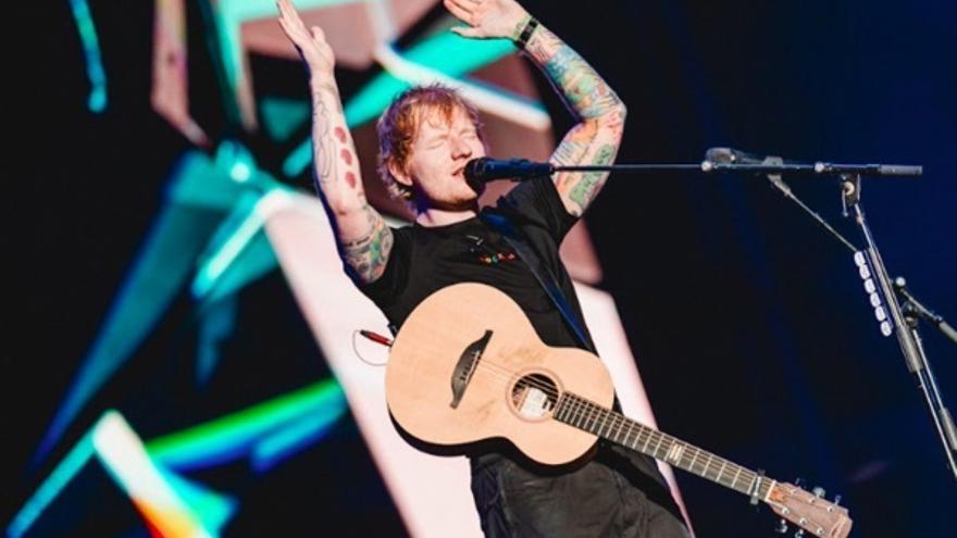 El cantante británico Ed Sheeran