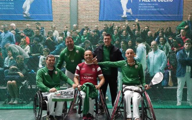 Germán Elkoro, Beñat Lizaso, Edorta de Anta y Sergio Rodríguez, en el Mundial 2026.