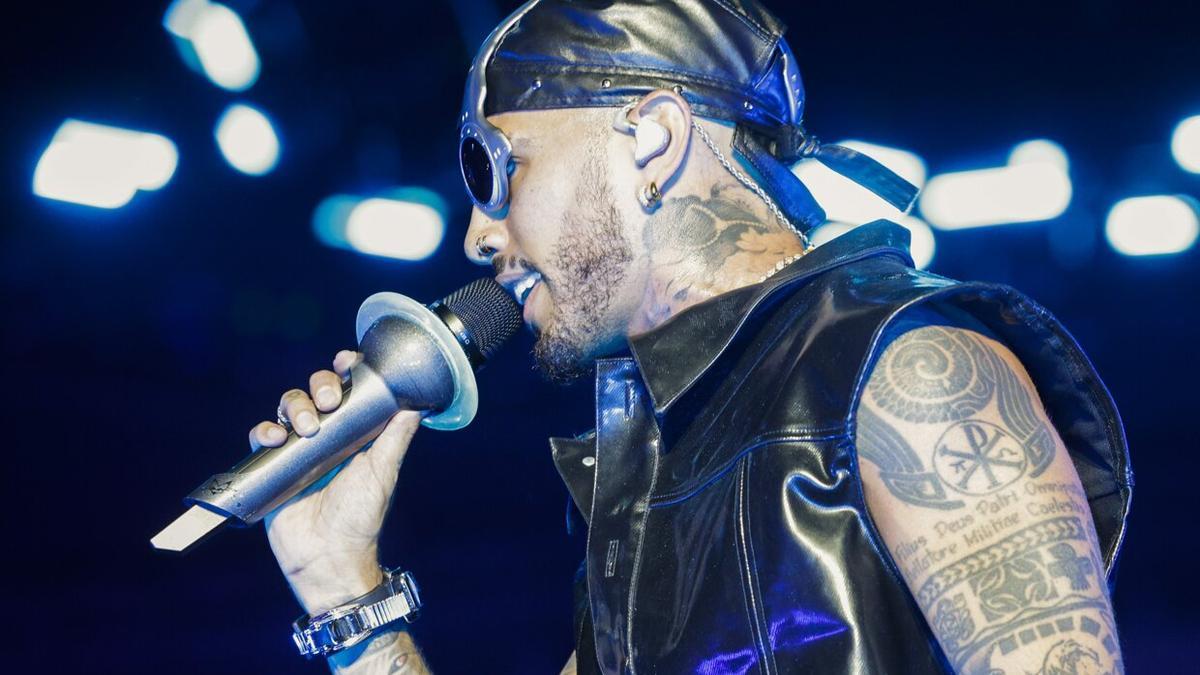 Concierto de Rauw Alejandro en Barcelona.