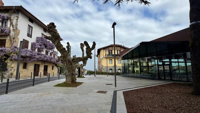 Plazoleta donde proponen llamarle Jaime Rodríguez Salís en Irun.