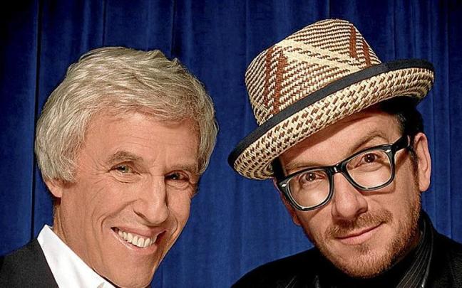 Elvis Costello y Burt Bacharach, reedición de un encuentro compartido hace 25 años. | FOTO: RANKIN