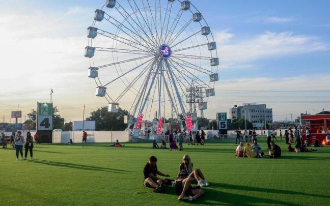 Ambiente durante la primera jornada del festival Mad Cool 2023.