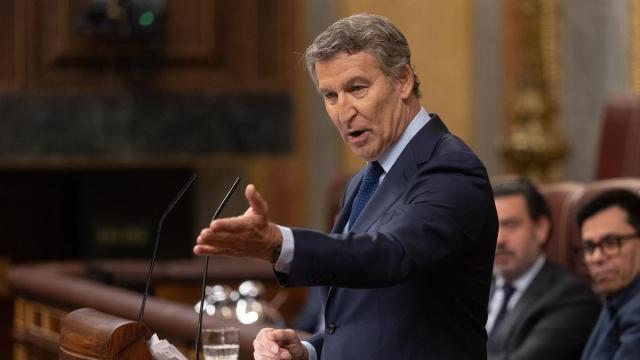 El presidente del PP, Alberto Núñez Feijóo, interviene durante un pleno extraordinario, en el Congreso de los Diputados, a 9 de julio de 2025. / EP El presidente del PP, Alberto Núñez Feijóo, interviene durante un pleno extraordinario, en el Congreso de los Diputados, a 9 de julio de 2025.
