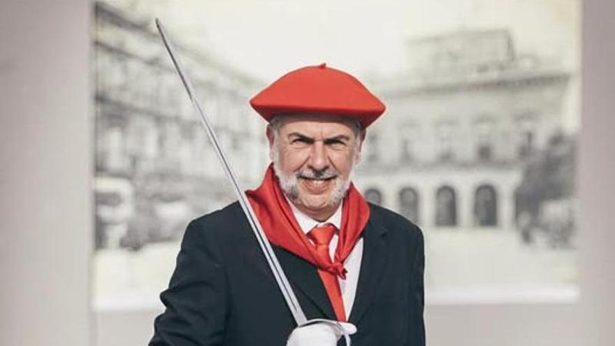 Javier García Nieto, general del Alarde de Irun