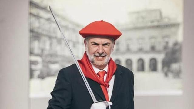 Javier García Nieto, general del Alarde de Irun