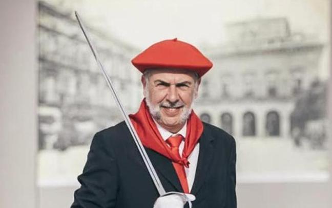 Javier García Nieto, general del Alarde de Irun