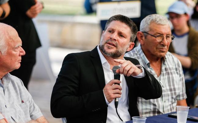 El ministro ultranacionalista de Finanzas de Israel, Bezalel Smotrich.