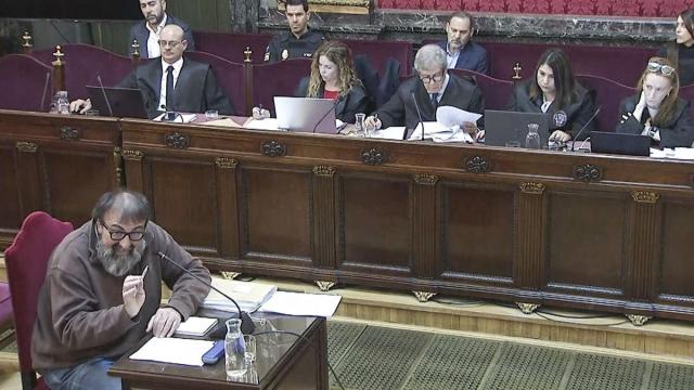 Koldo García declara en presencia, al fondo, de Aldama (izquierda) y Ábalos (derecha)