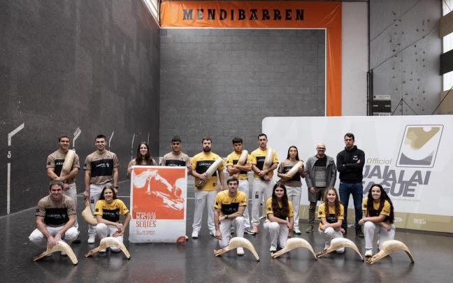 En imágenes: Presentación del Masters Series de Berriatua de cesta punta.