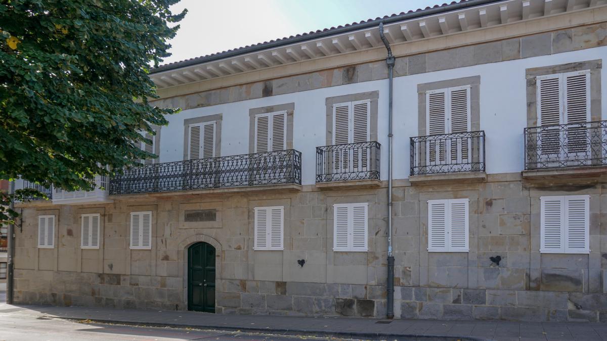 En la imagen, kultur etxea, donde tendrá lugar la presentación.