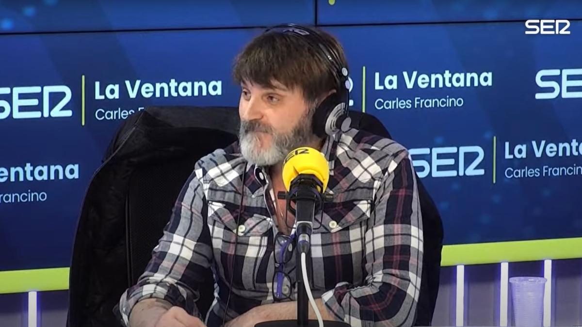 Fernando Tejero en su entrevista en 'La Ventana'.