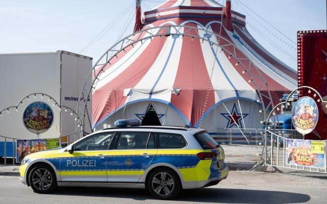 Accidente en un circo de Bautzen, en Sajonia.