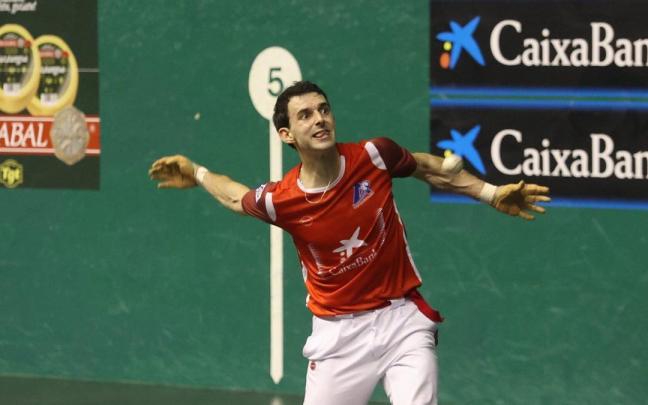 Altuna jugará su quinta final del Manomanista / Iker Azurmendi Altuna jugará su quinta final del Manomanista