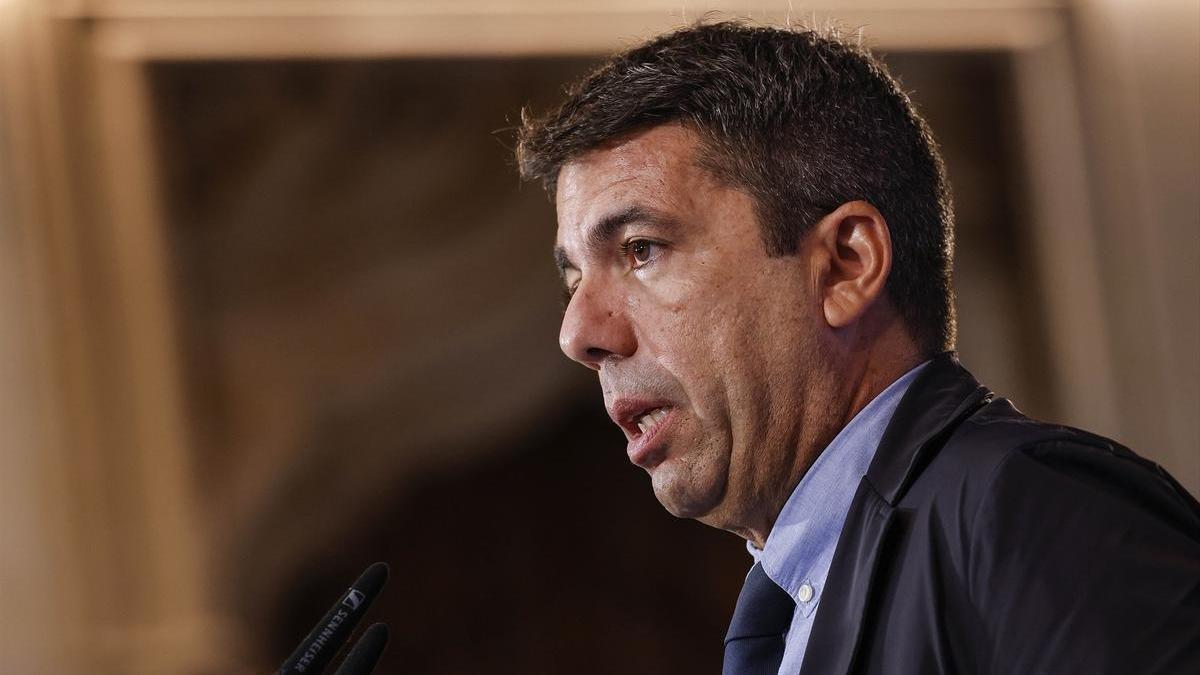 El president de la Generalitat Valenciana, Carlos Mazón.