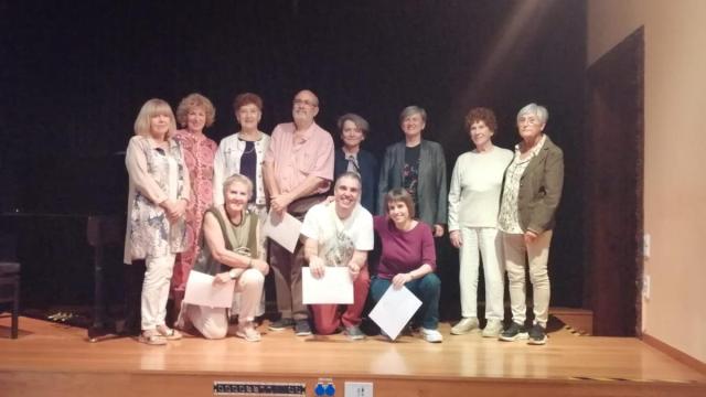 Ganadores del concurso de relatos de la asociación Kimetz de Ordizia del año 2025.