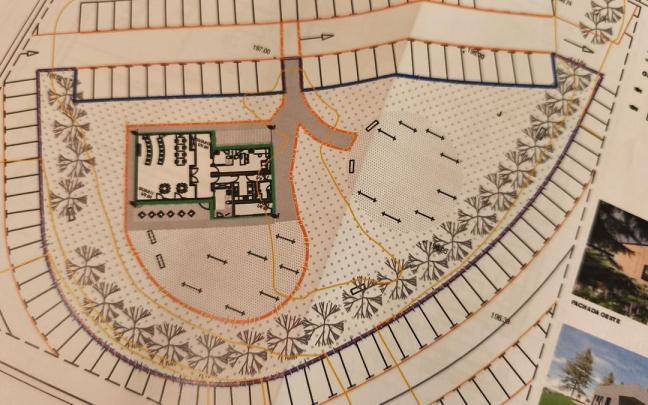 Plano del futuro CRAD de Artziniega en Geltoki Plaza