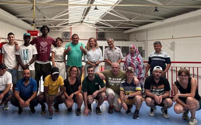 Visita este miércoles al centro ocupacional que la Fundación Sarea gestiona en Arrasate.