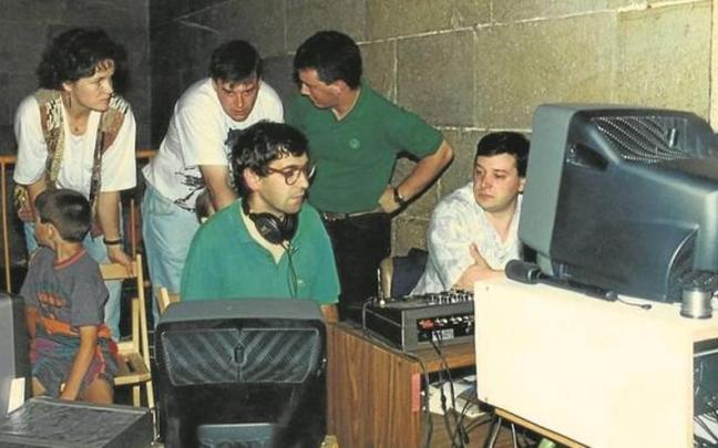 Equipo de realización de 'Telesko'.