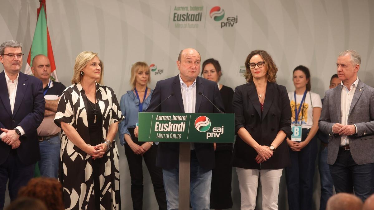 El presidente del EBB del PNV, Andoni Ortuzar